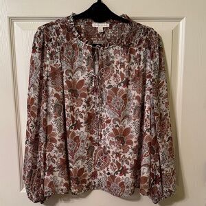 Floral Print Women's Top